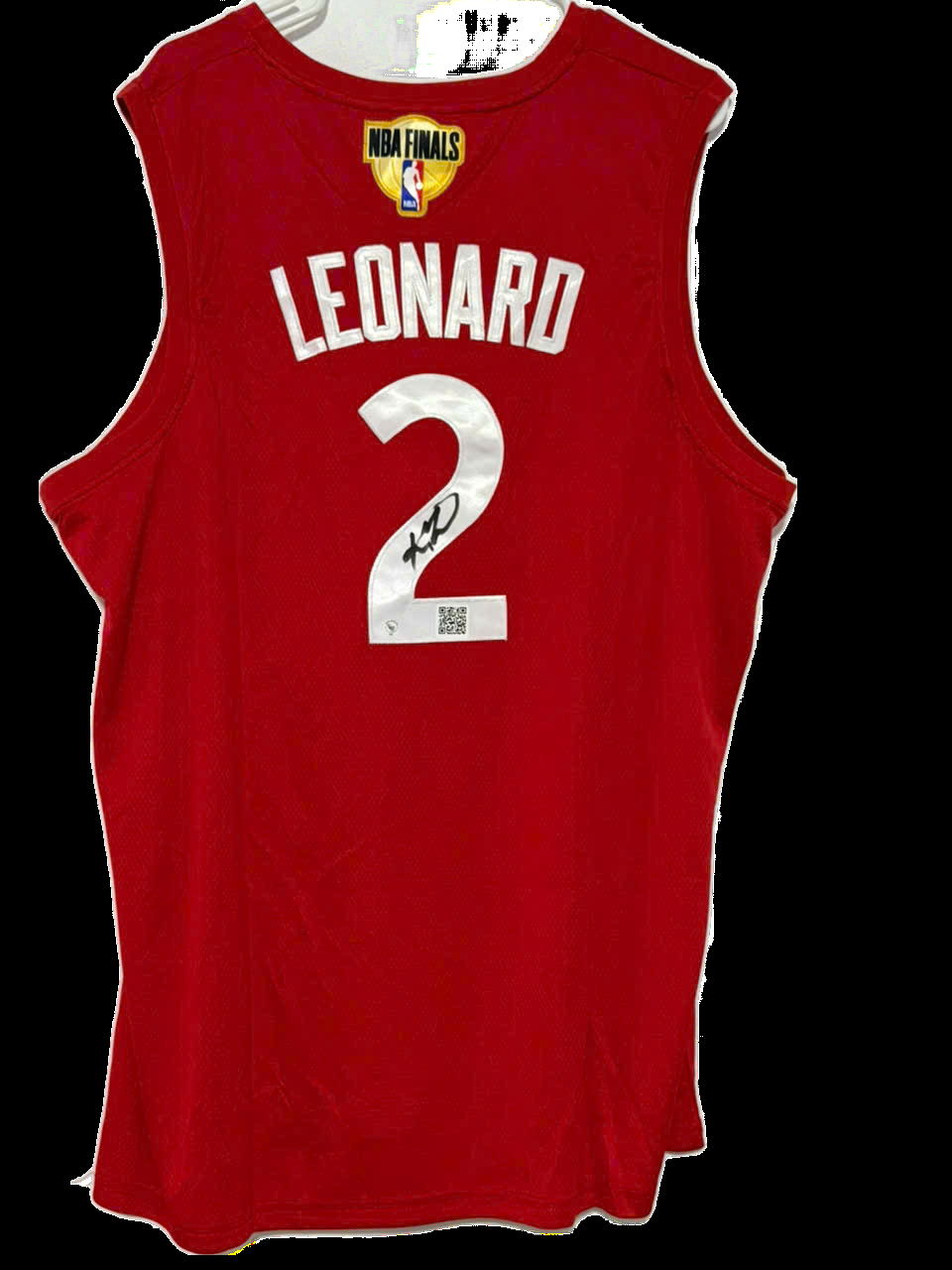 Kawhi Leonard Signed Nike Finals Edition Jersey Raptors